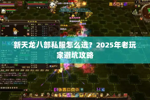 新天龙八部私服怎么选?2025年老玩家避坑攻略 新天龙八部私服怎么选?2025年老玩家避坑攻略