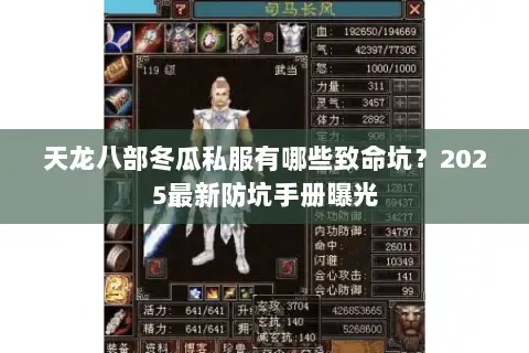 天龙八部冬瓜私服有哪些致命坑?2025最新防坑手册曝光 天龙八部冬瓜私服有哪些致命坑?2025最新防坑手册曝光