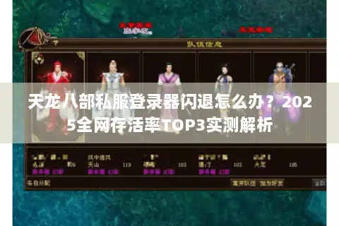 天龙八部私服登录器闪退怎么办？2025全网存活率TOP3实测解析