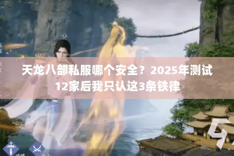 天龙八部私服哪个安全？2025年测试12家后我只认这3条铁律