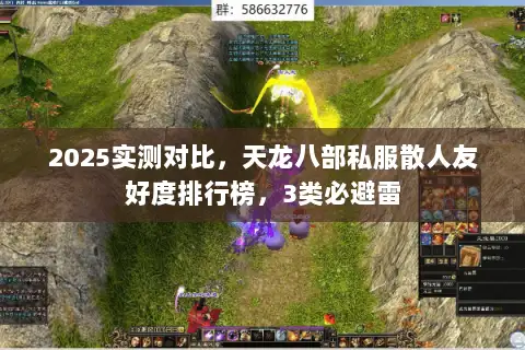 2025实测对比,天龙八部私服散人友好度排行榜,3类必避雷 2025实测对比,天龙八部私服散人友好度排行榜,3类必避雷