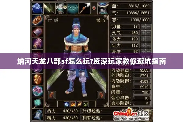 纳河天龙八部sf怎么玩?资深玩家教你避坑指南