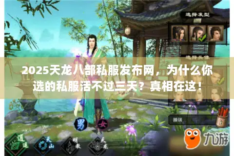 2025天龙八部私服发布网，为什么你选的私服活不过三天？真相在这！