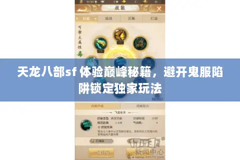天龙八部sf 体验巅峰秘籍，避开鬼服陷阱锁定独家玩法