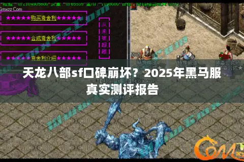 天龙八部sf口碑崩坏？2025年黑马服真实测评报告