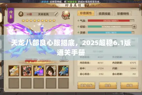 天龙八部良心服揭底,2025超稳6.1版通关手册 天龙八部良心服揭底,2025超稳6.1版通关手册