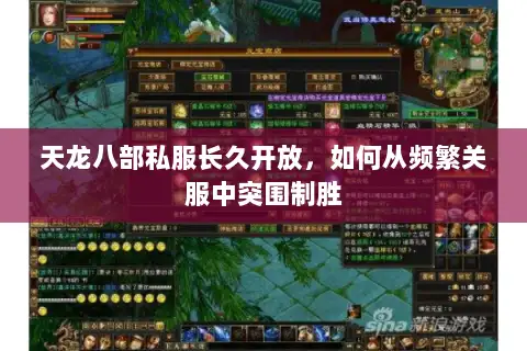 天龙八部私服长久开放，如何从频繁关服中突围制胜