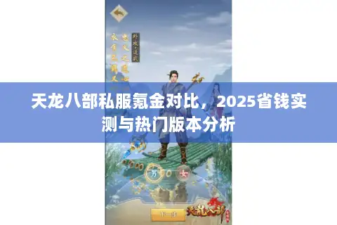 天龙八部私服氪金对比，2025省钱实测与热门版本分析