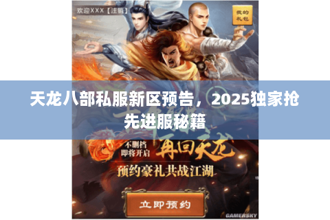 天龙八部私服新区预告，2025独家抢先进服秘籍