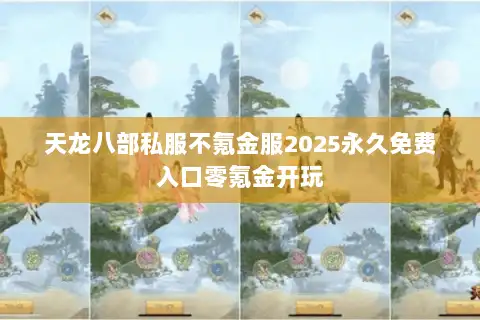 天龙八部私服不氪金服2025永久免费入口零氪金开玩