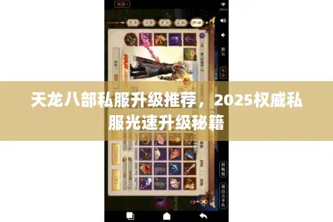 天龙八部私服升级推荐，2025权威私服光速升级秘籍