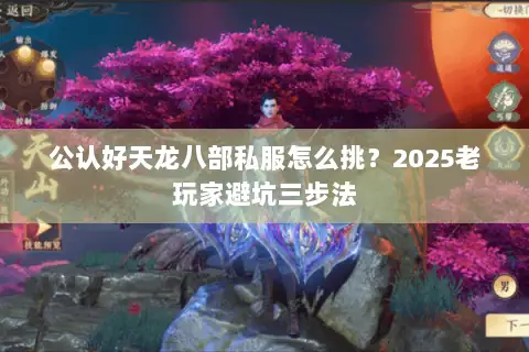 公认好天龙八部私服怎么挑?2025老玩家避坑三步法 公认好天龙八部私服怎么挑?2025老玩家避坑三步法