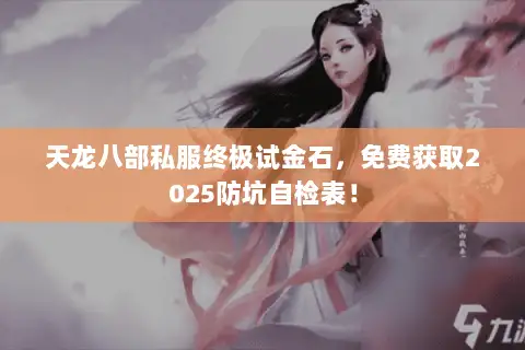天龙八部私服终极试金石，免费获取2025防坑自检表！