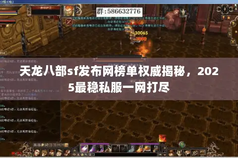 天龙八部sf发布网榜单权威揭秘,2025最稳私服一网打尽 天龙八部sf发布网榜单权威揭秘,2025最稳私服一网打尽