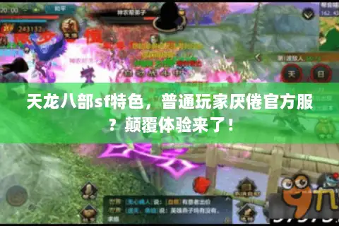 天龙八部sf特色，普通玩家厌倦官方服？颠覆体验来了！