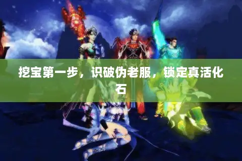 挖宝第一步，识破伪老服，锁定真活化石