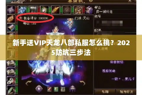 新手送VIP天龙八部私服怎么挑?2025防坑三步法 新手送VIP天龙八部私服怎么挑?2025防坑三步法