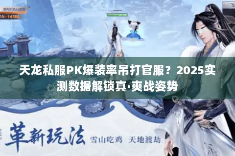 天龙私服PK爆装率吊打官服?2025实测数据解锁真·爽战姿势 天龙私服PK爆装率吊打官服?2025实测数据解锁真·爽战姿势