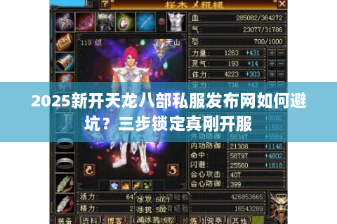 2025新开天龙八部私服发布网如何避坑？三步锁定真刚开服