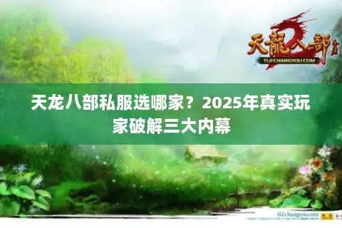 天龙八部私服选哪家?2025年真实玩家破解三大内幕 天龙八部私服选哪家?2025年真实玩家破解三大内幕