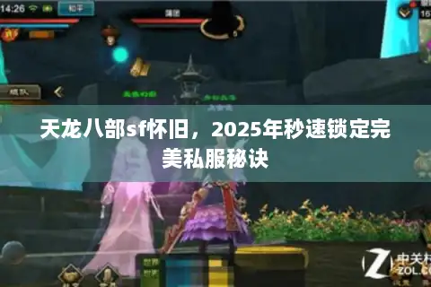 天龙八部sf怀旧，2025年秒速锁定完美私服秘诀