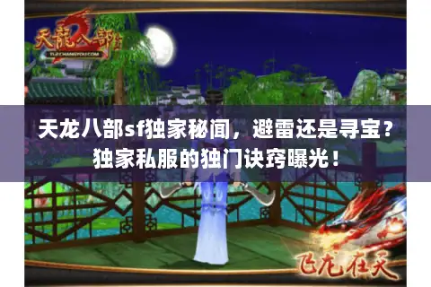 天龙八部sf独家秘闻，避雷还是寻宝？独家私服的独门诀窍曝光！