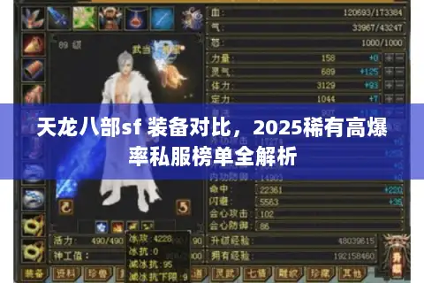 天龙八部sf 装备对比,2025稀有高爆率私服榜单全解析 天龙八部sf 装备对比,2025稀有高爆率私服榜单全解析