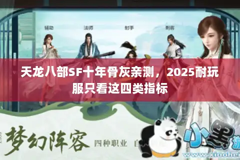 天龙八部SF十年骨灰亲测，2025耐玩服只看这四类指标