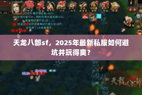 天龙八部sf，2025年最新私服如何避坑并玩得爽？