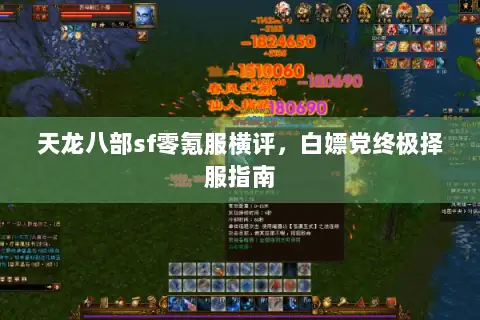 天龙八部sf零氪服横评,白嫖党终极择服指南 天龙八部sf零氪服横评,白嫖党终极择服指南
