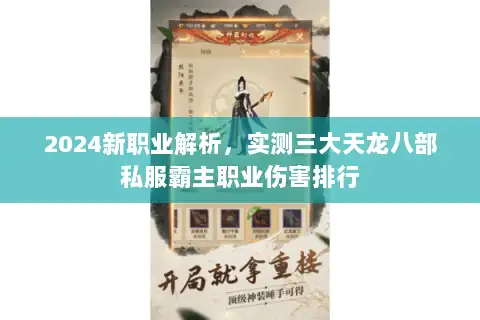 2024新职业解析,实测三大天龙八部私服霸主职业伤害排行 2024新职业解析,实测三大天龙八部私服霸主职业伤害排行