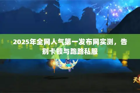 2025年全网人气第一发布网实测，告别卡顿与跑路私服