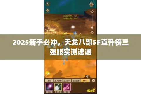 2025新手必冲，天龙八部SF直升榜三强服实测速通