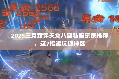 2025三月新评天龙八部私服玩家推荐，这7招避坑锁神区