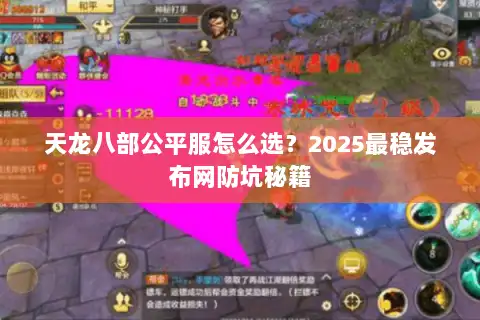 天龙八部公平服怎么选？2025最稳发布网防坑秘籍