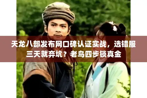 天龙八部发布网口碑认证实战，选错服三天就弃坑？老鸟四步锁真金