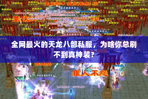 全网最火的天龙八部私服,为啥你总刷不到真神装? 全网最火的天龙八部私服,为啥你总刷不到真神装?