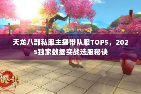天龙八部私服主播带队服TOP5，2025独家数据实战选服秘诀