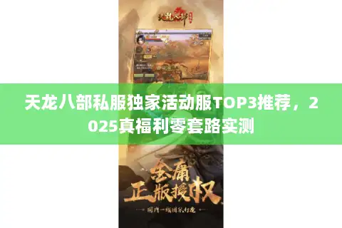 天龙八部私服独家活动服TOP3推荐，2025真福利零套路实测