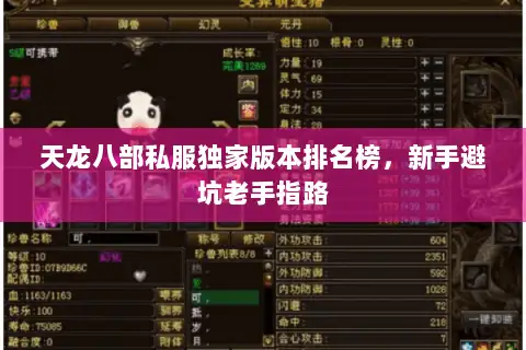天龙八部私服独家版本排名榜,新手避坑老手指路 天龙八部私服独家版本排名榜,新手避坑老手指路