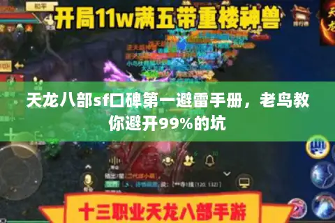 天龙八部sf口碑第一避雷手册，老鸟教你避开99%的坑