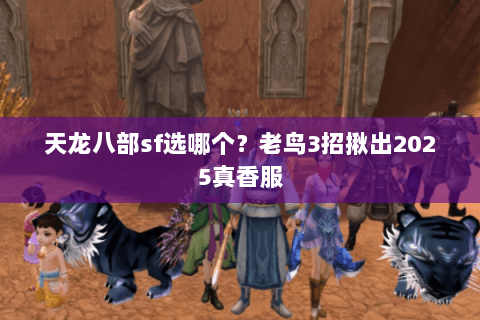 天龙八部sf选哪个？老鸟3招揪出2025真香服