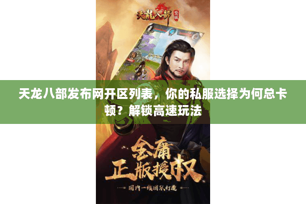 天龙八部发布网开区列表,你的私服选择为何总卡顿?解锁高速玩法 天龙八部发布网开区列表,你的私服选择为何总卡顿?解锁高速玩法