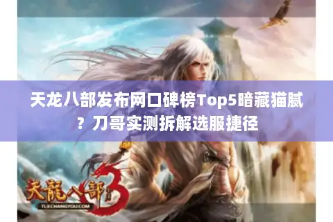 天龙八部发布网口碑榜Top5暗藏猫腻?刀哥实测拆解选服捷径 天龙八部发布网口碑榜Top5暗藏猫腻?刀哥实测拆解选服捷径