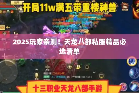 2025玩家亲测!天龙八部私服精品必选清单 2025玩家亲测!天龙八部私服精品必选清单