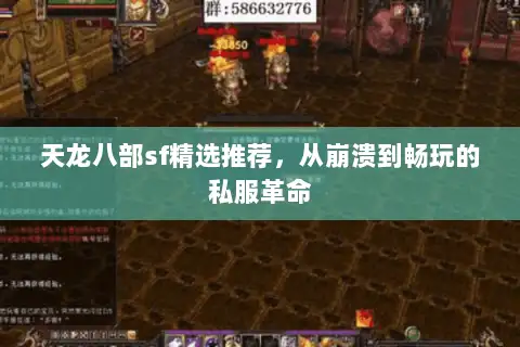 天龙八部sf精选推荐，从崩溃到畅玩的私服革命