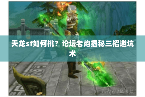 天龙sf如何挑?论坛老炮揭秘三招避坑术 天龙sf如何挑?论坛老炮揭秘三招避坑术
