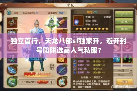 独立首行，天龙八部sf独家开，避开封号陷阱选高人气私服？