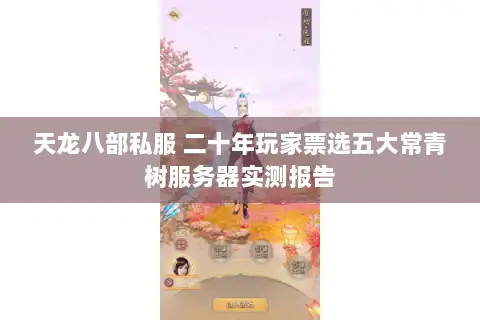 天龙八部私服 二十年玩家票选五大常青树服务器实测报告 天龙八部私服 二十年玩家票选五大常青树服务器实测报告