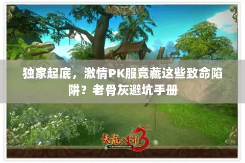 独家起底,激情PK服竟藏这些致命陷阱?老骨灰避坑手册 独家起底,激情PK服竟藏这些致命陷阱?老骨灰避坑手册